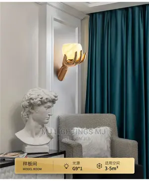 Modern Creative Hand Hold Ball Wall Lights