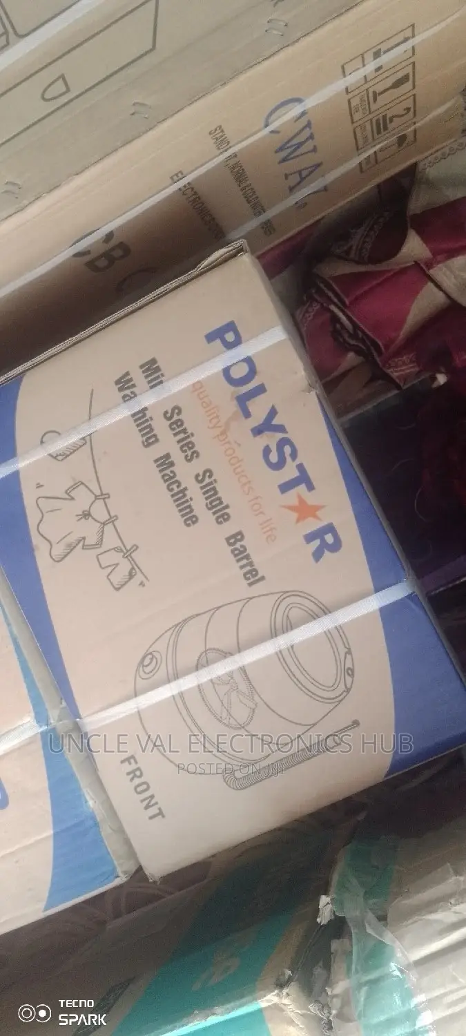 Polystar 4.7kg Foldable Single Tub Washing Machine