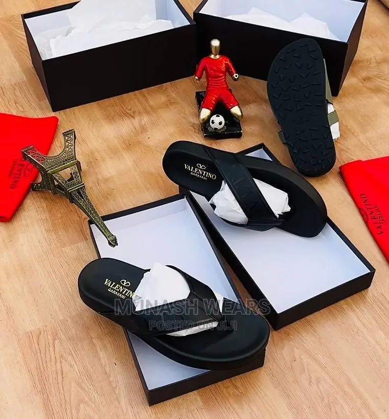 Men Leather Slipers Colllection