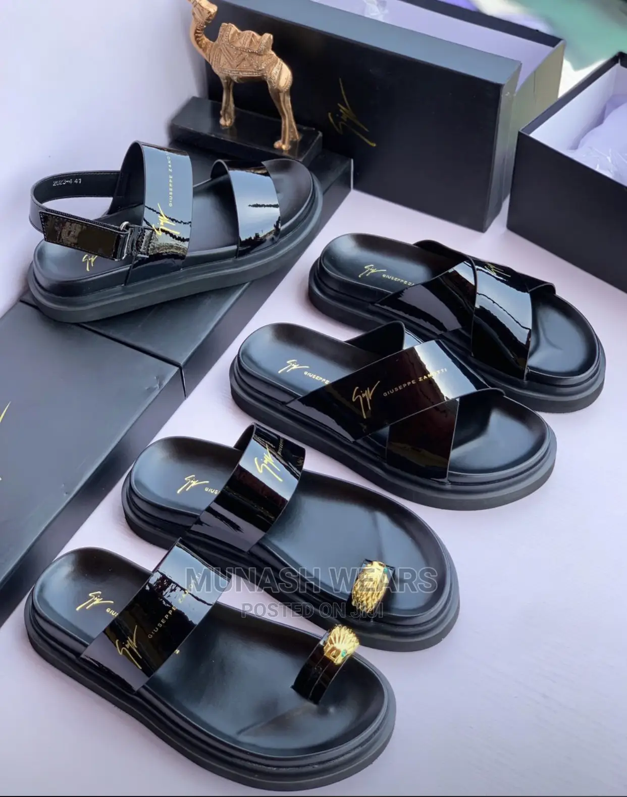 Men Leather Slipers Colllection