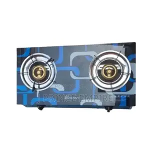 BOSCON 2 Burner Glass Table Top Gas Cooker