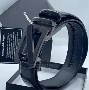 Original ZEGNA Leather Belts Available in Store