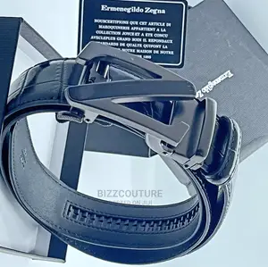 Original ZEGNA Leather Belts Available in Store