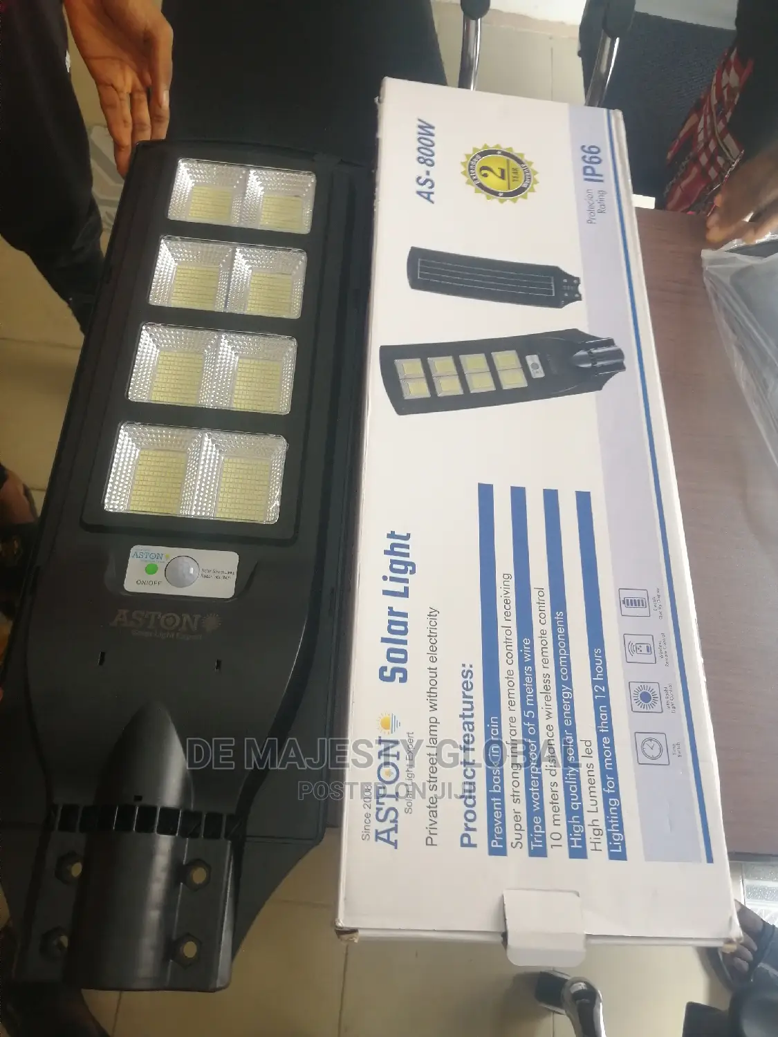 Solar Street Light 800watt Aston