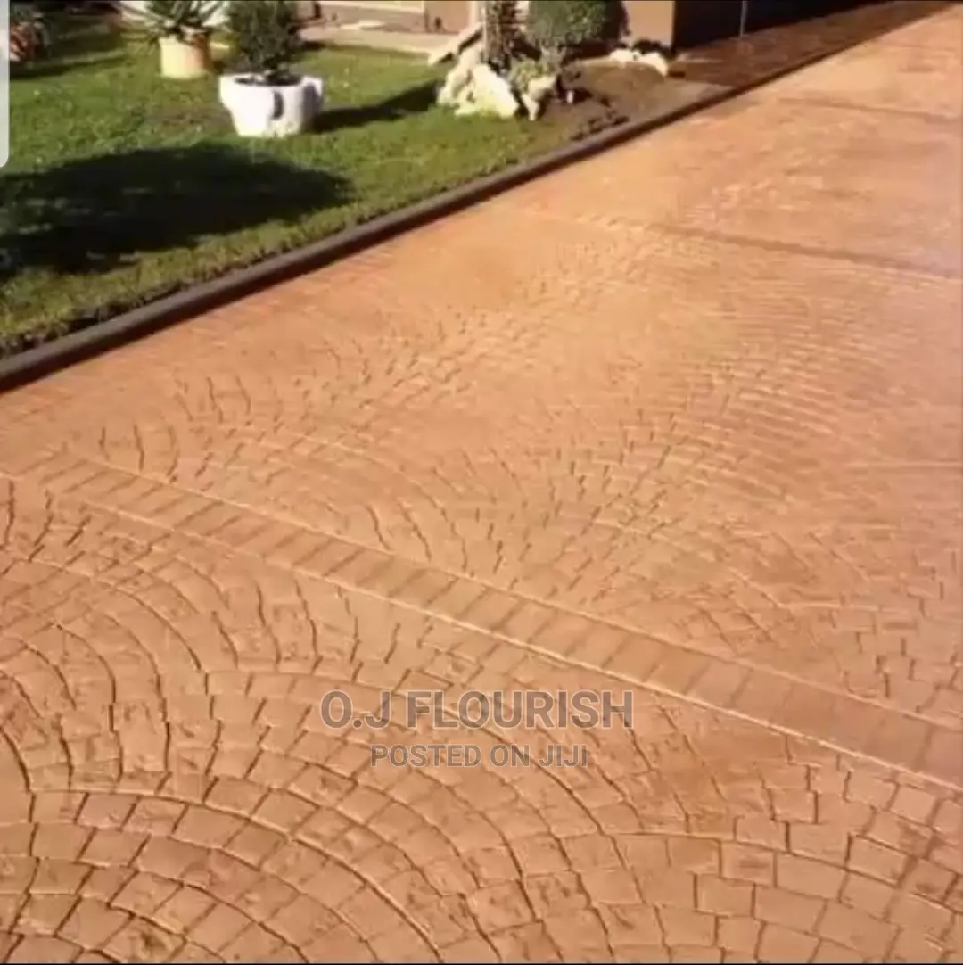 Classy Stamped Concrete