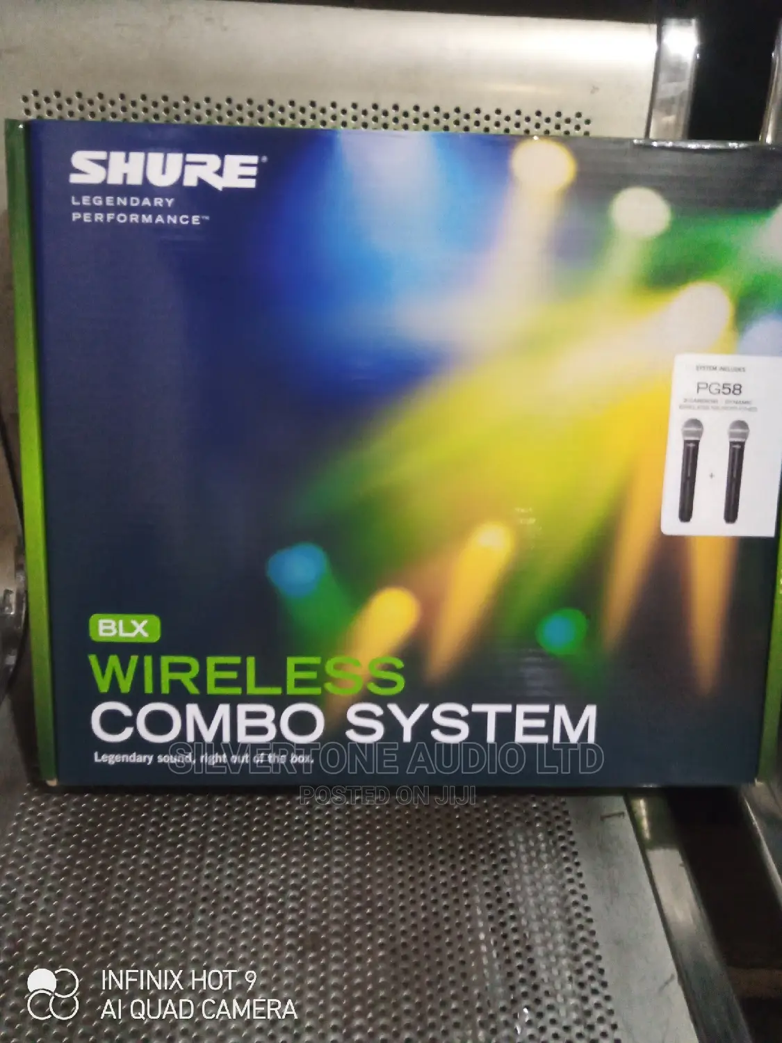 High Quality Shure Combo Wireless Microphone