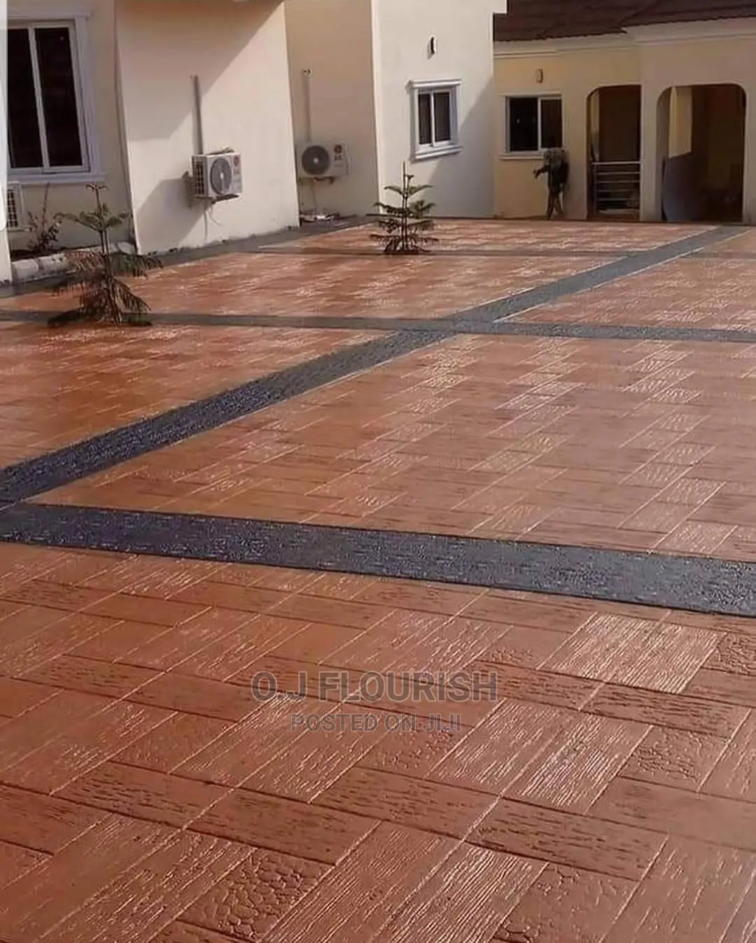 Professionally Made Stamped Concrete