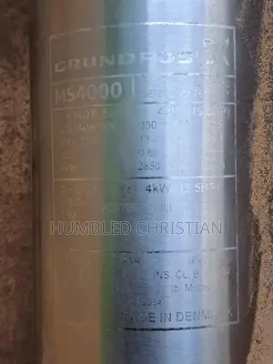 7.5hp GRUNDFOS Submersible Pump