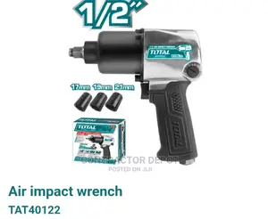 TOTAL INDUSTRIAL 40122 1/2′′ Air Impact Wrench