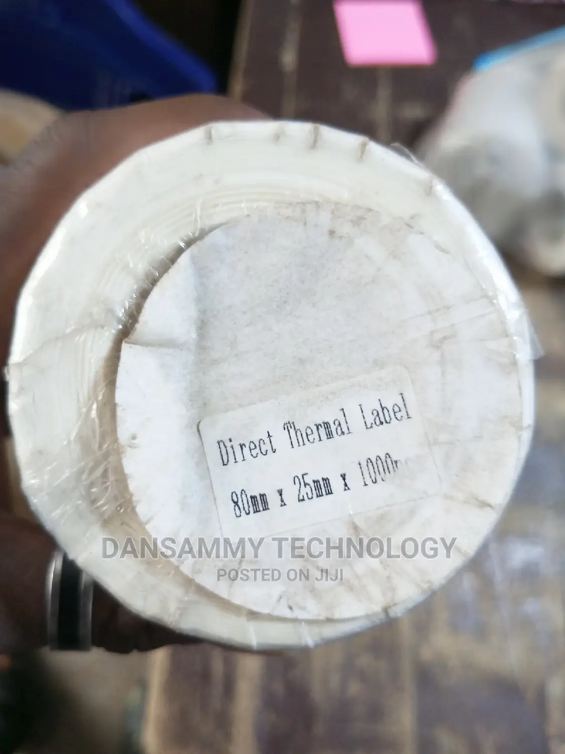 80*25mm by 1000labels Direct Thermal Barcode Label Sticker