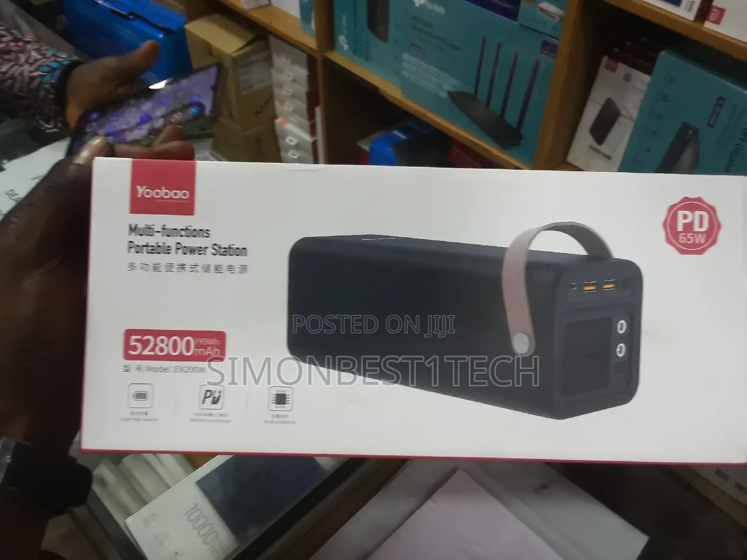 Yoobao Power Station 52800mah With 200w