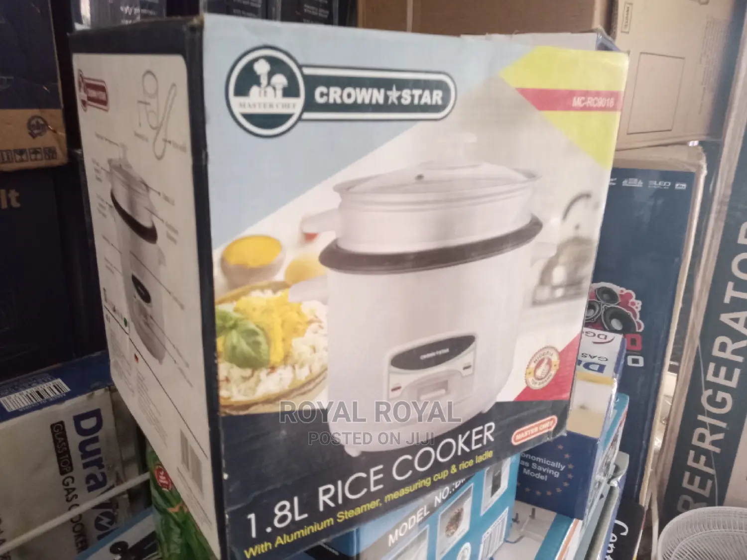 Great Quality Crown Star Rice Cooker - 1.8l