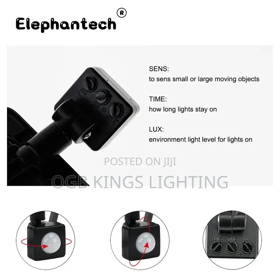 LED Floodlight Waterproof PIR Motion Sensor Light