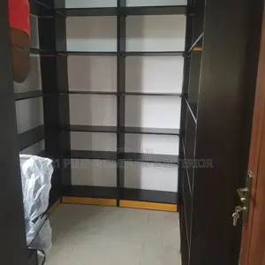 U Shape Book Shelf With a Door Section