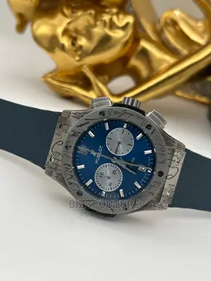 Original HUBLOT Rubber Strap Watch Available in Store