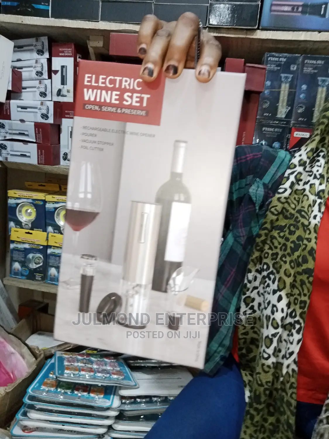 Rechargeable Electric Wine Opener
