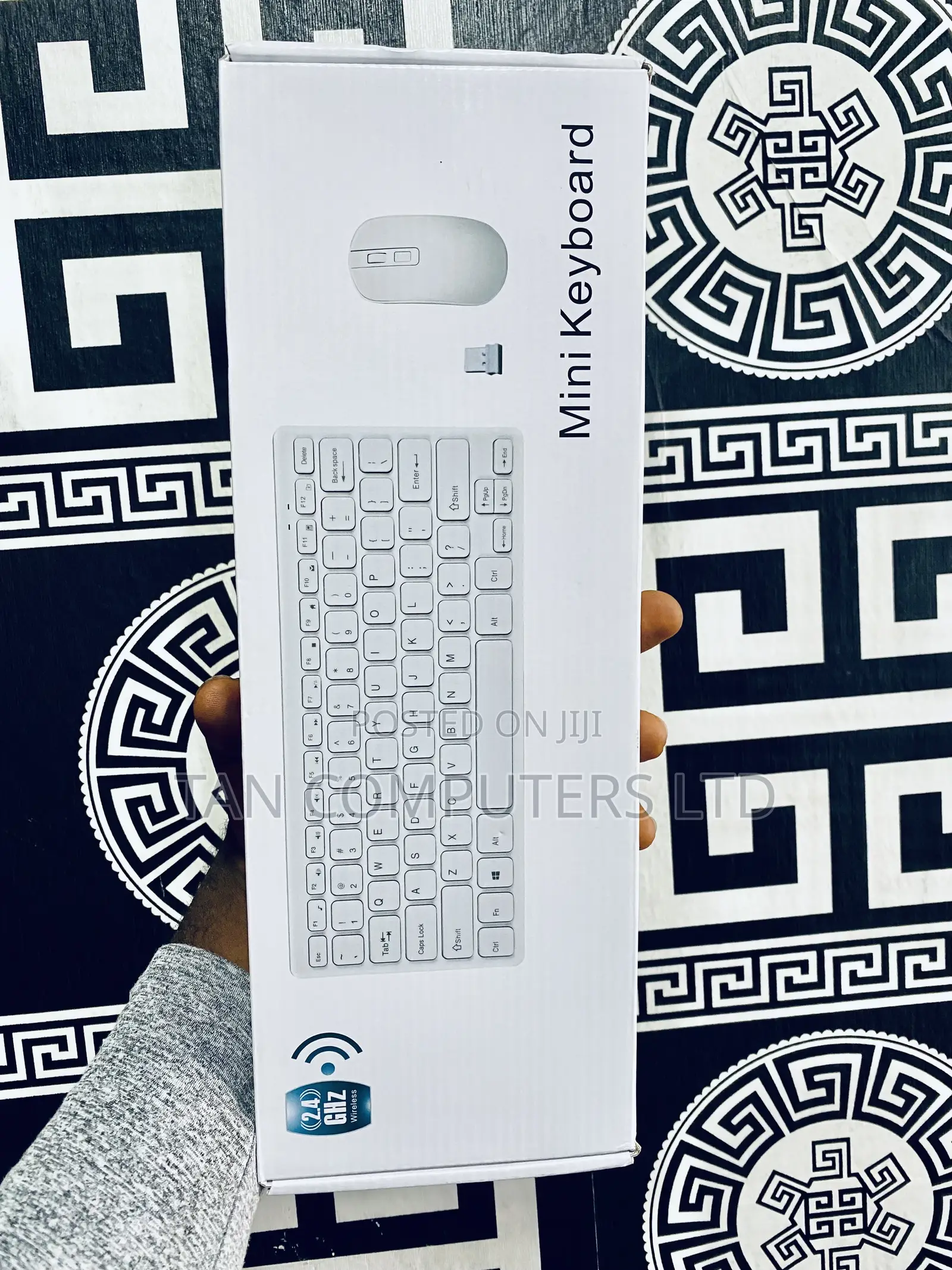 Mini Wireless Keyboard and Mouse Kombo