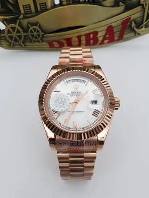 Original ROLEX DAY-DATE Gold Steel Chain Available in Store