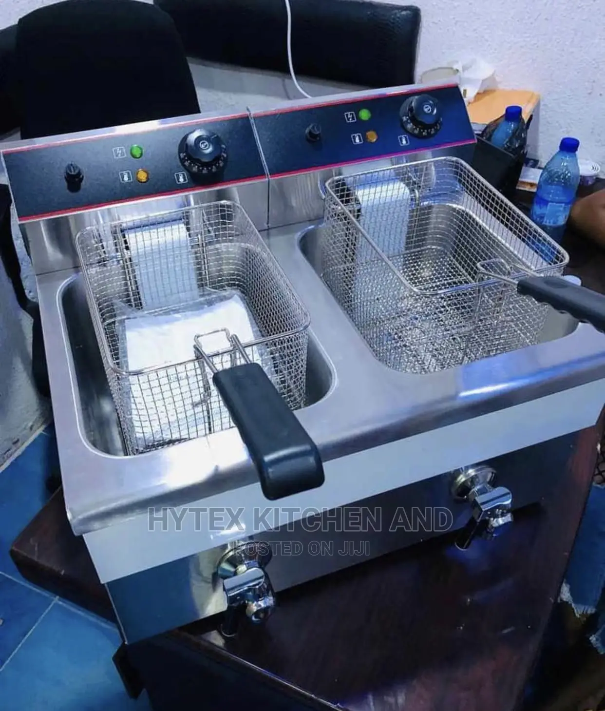 Double Tank Electric Deep Fryer