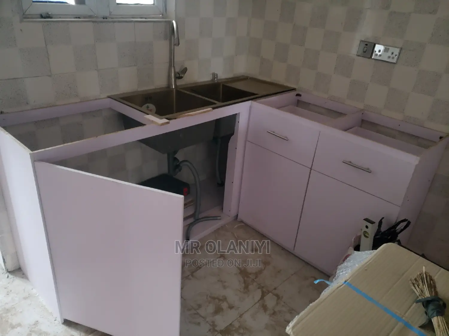Kitchen Cabinet With Marble Top