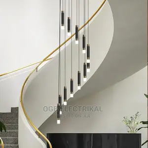 New Staircase Chandelier