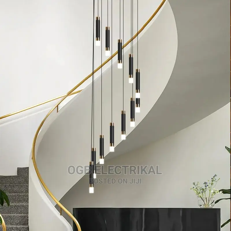 New Staircase Chandelier