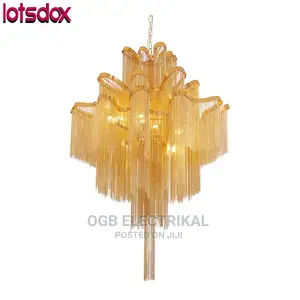 3-Layer Aluminum Tassel Pendant