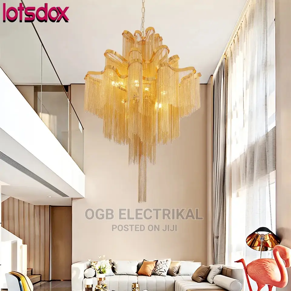 3-Layer Aluminum Tassel Pendant