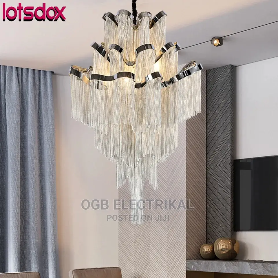 3-Layer Aluminum Tassel Pendant