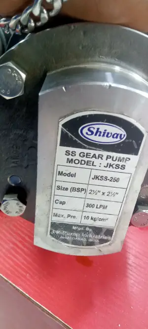 Shivay Stainless Steel Gear Pump 21/2"