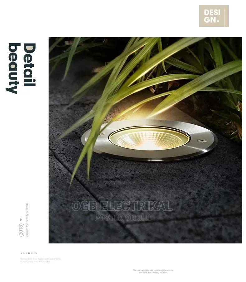 Recessed Inground Deck Lamp