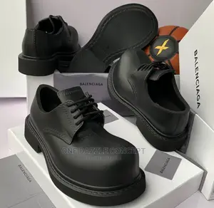 Balenciaga Big Toe Lace Up Low Cut Boot