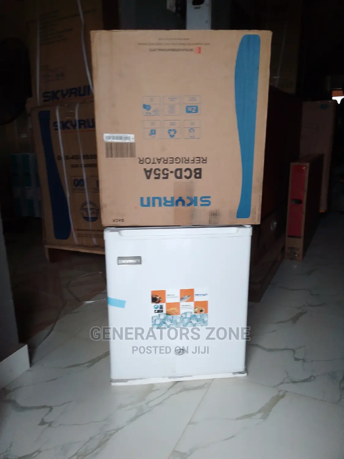 Skyrun BCD-55a Single Door Bed Side Refrigerator