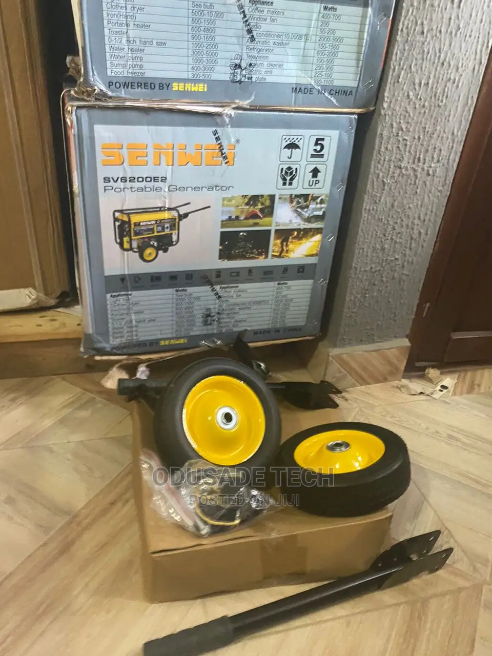 Senwei Sv6200e2/4.5kva Automatic With [Tyres] GENERATOR