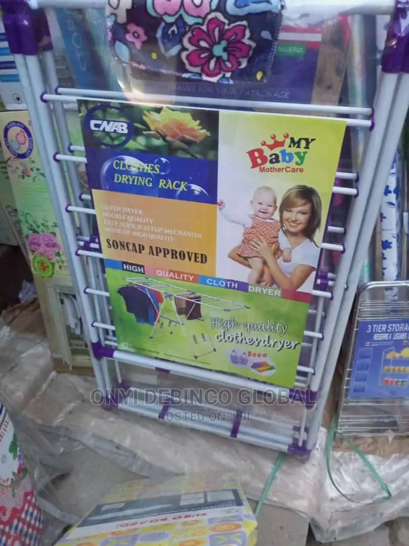 High Quality Foldable Powder Coated Cloth Rack
