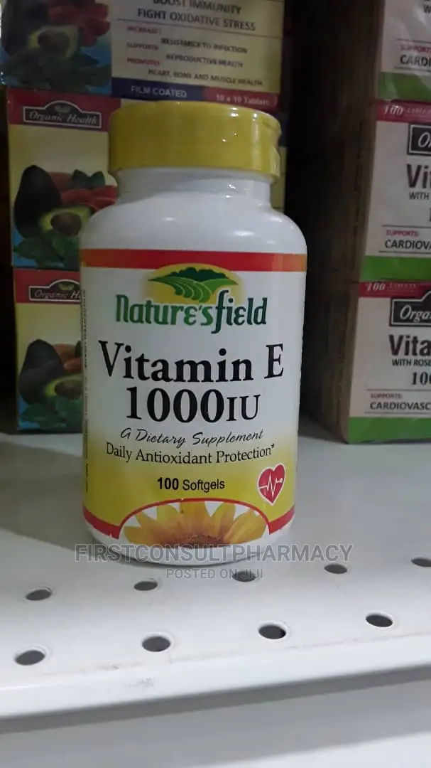 Nature's Field Vitamin E 1000iu X 100