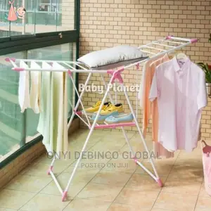 High Quality Foldable Powder Coated Cloth Rack
