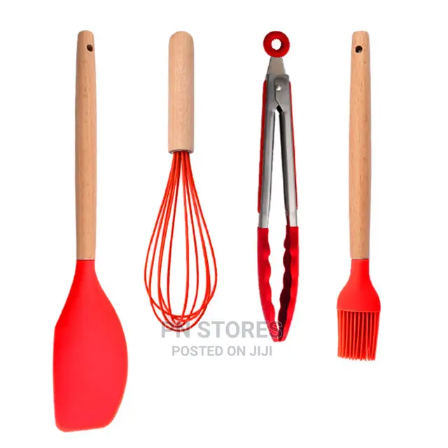 12pcs Silicone Kitchen Spoons