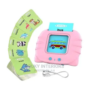 Kids Teacher Flash Card Machine Words Talking