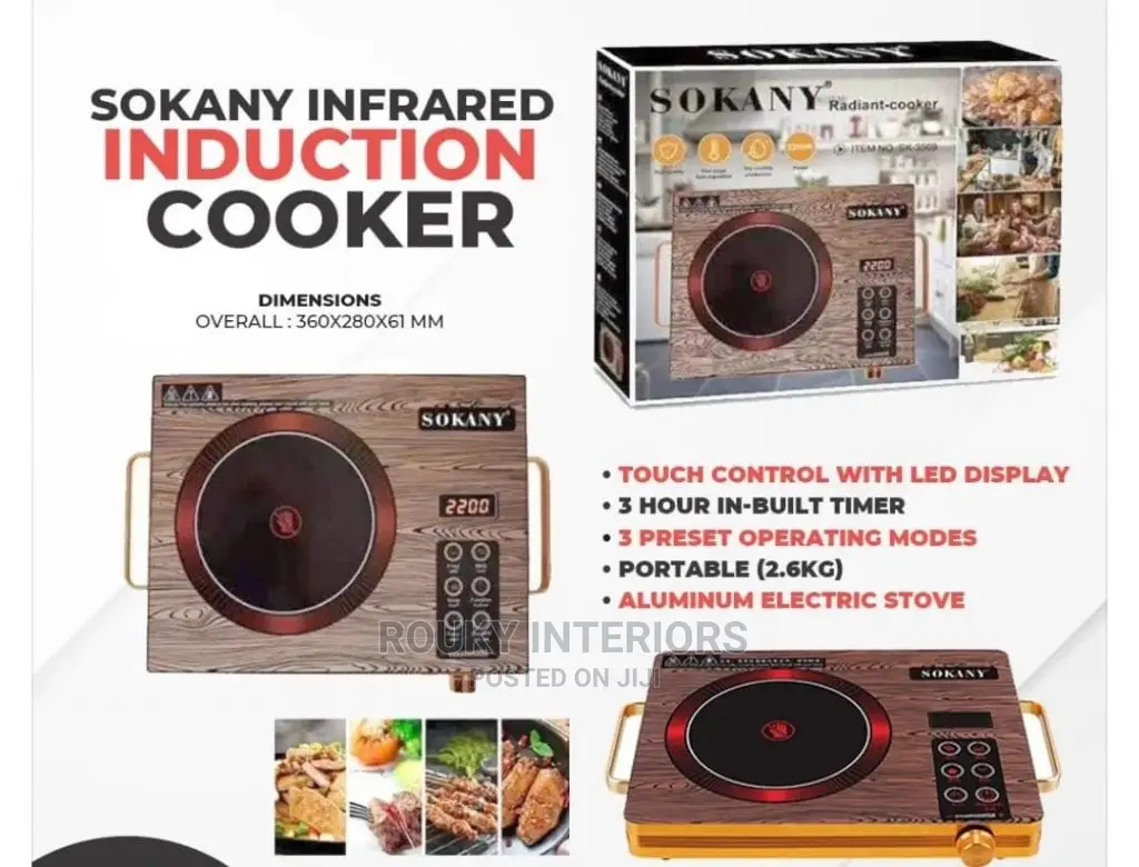 Single Face Sokany Induction Cooker