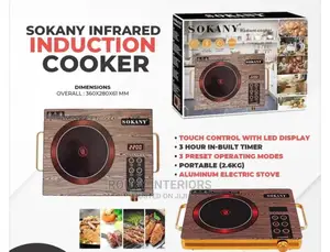 Single Face Sokany Induction Cooker