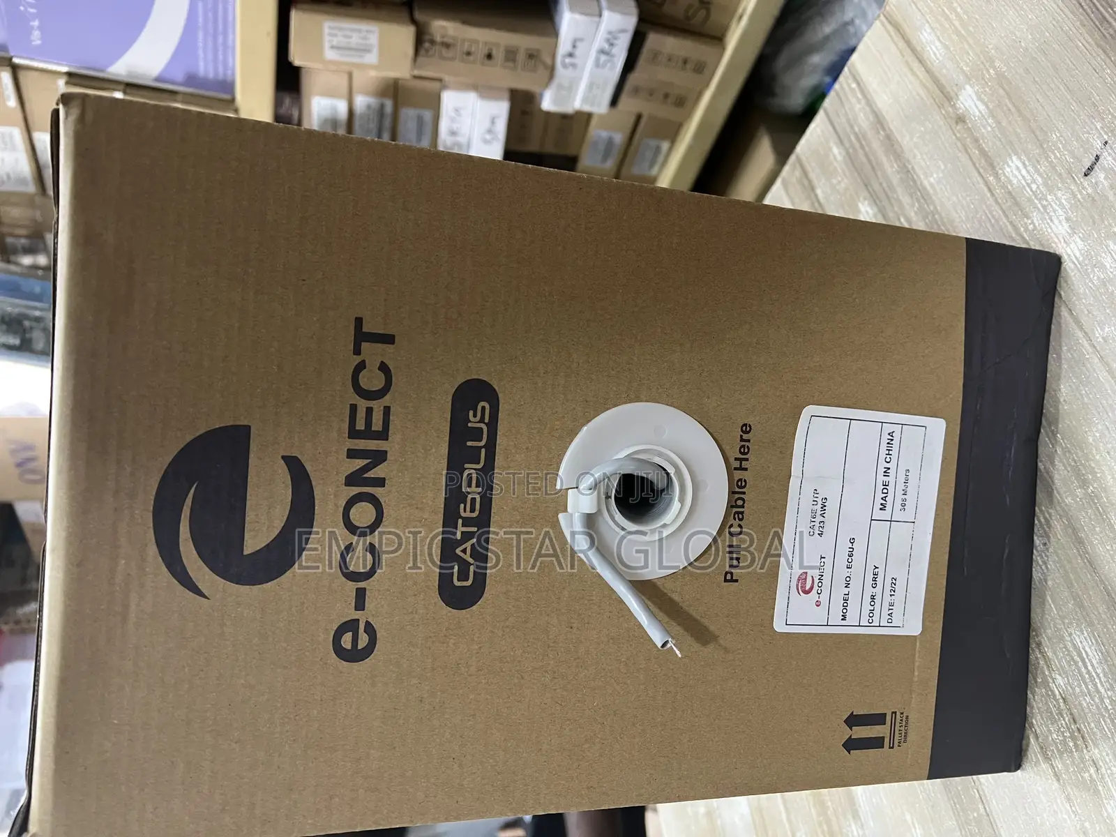 Cat6e Utp Cable E-Connect Copper