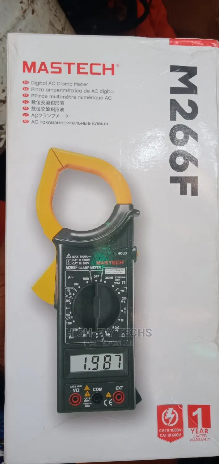 MASTECH Digital AC Clamp Meter M266F in Lagos Island (Eko) - Measuring ...
