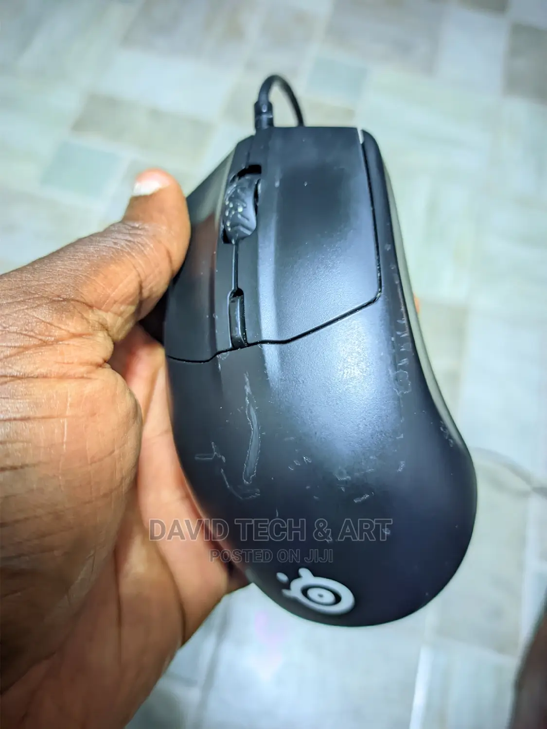 Steel Series Wired Mouse and Mouse Pad/Matt