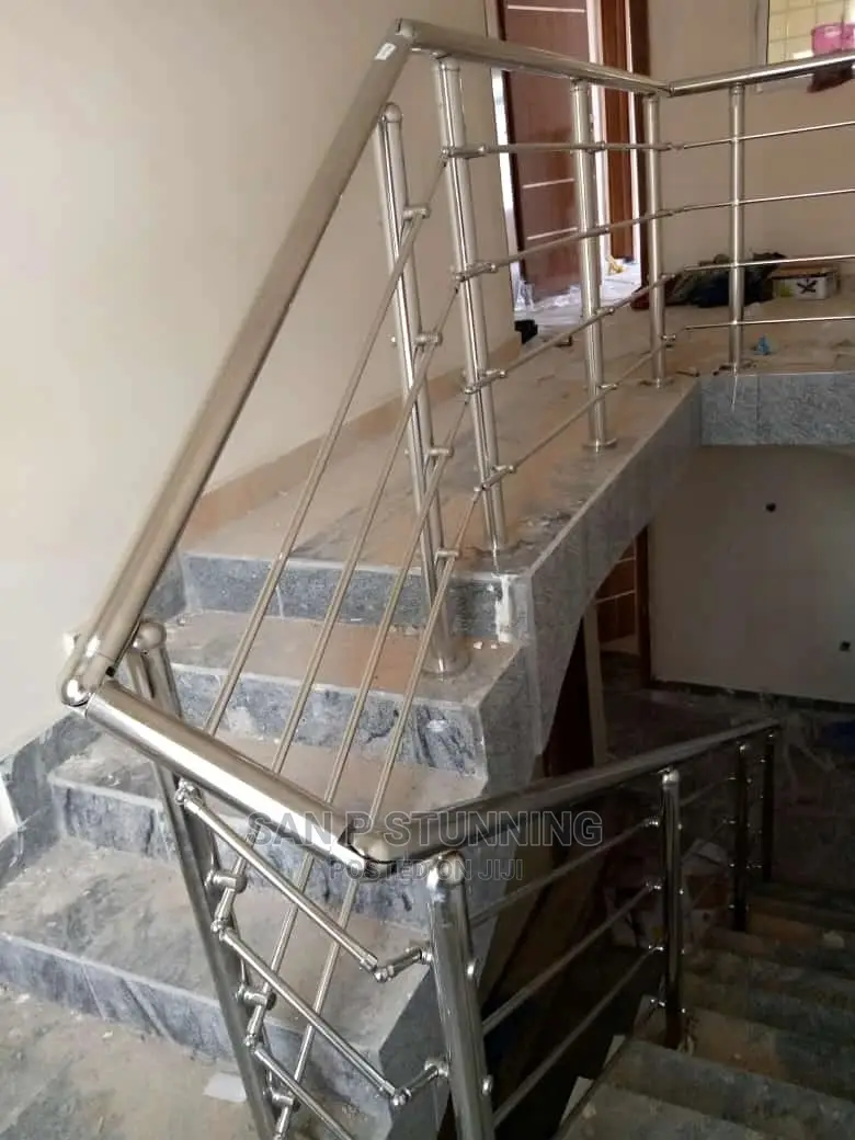Silver Lining Railings Design Crafted Beautifully.
