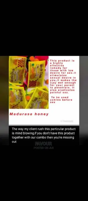 Madurasaa Libido Honey 12 Satchets