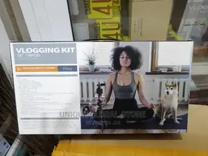 Broadcasting Microphone With 50' Tripod Vlogging Video Kit