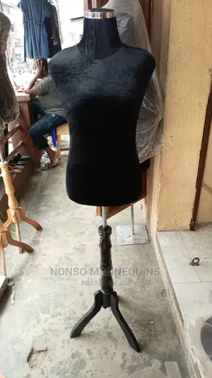 Female Dressform With Wooden Leg