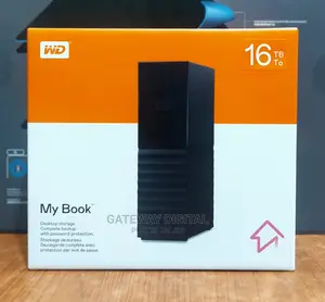WD 16TB My Book Desktop External Hard Drive, USB 3.0
