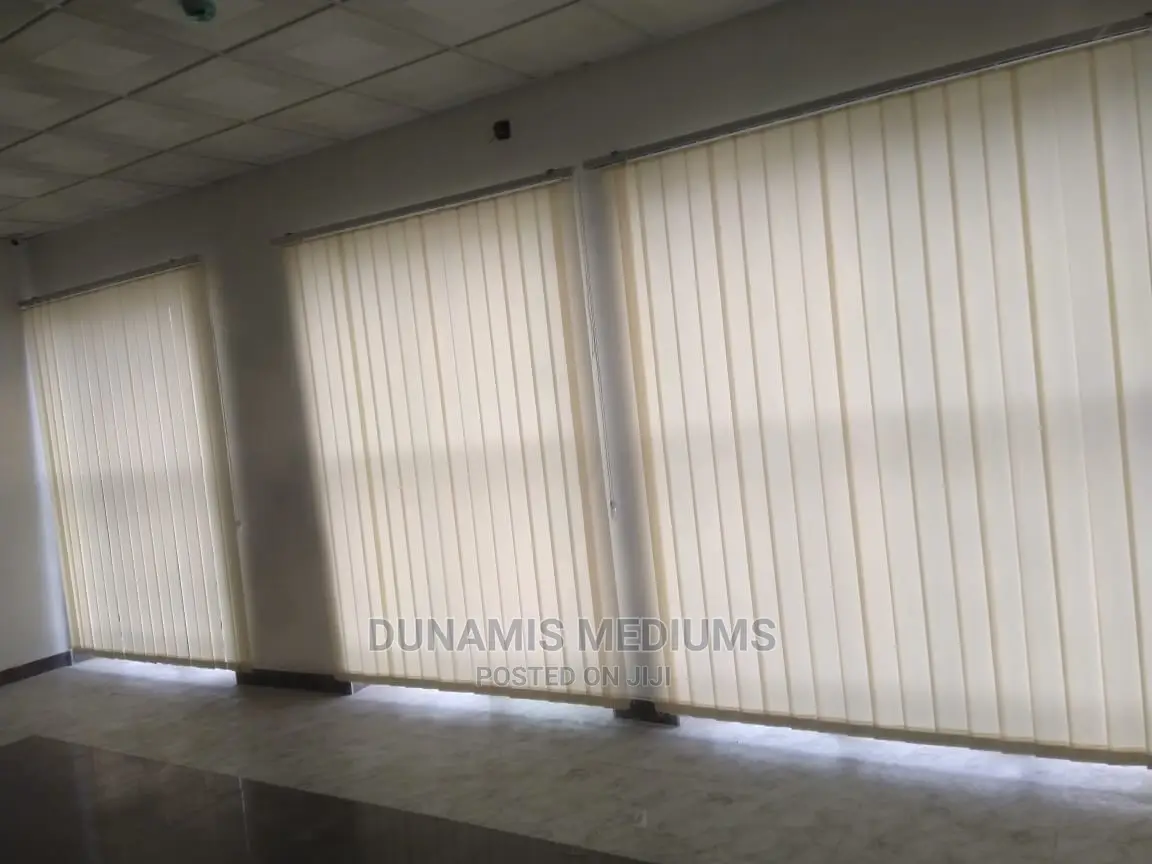 Vertical Blinds.